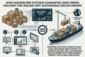 How Modern ERP Systems Guarantee Zero-Error Delivery for 250,000-Unit Sustainable Decor Orders